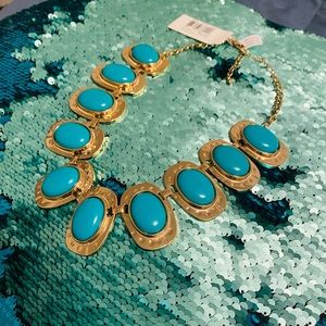 3 FOR $15!! NWT Macy’s Beautiful Turquoise Statement Necklace